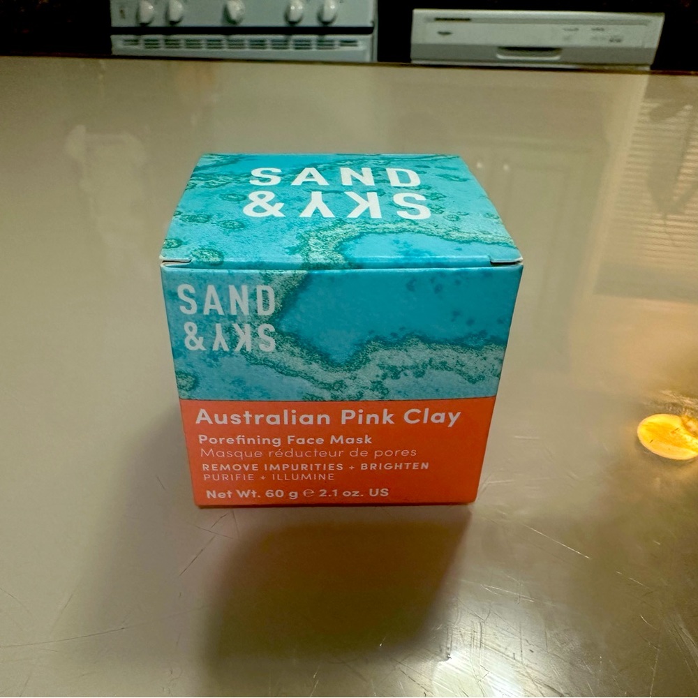 Australian pink clay mask